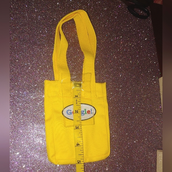 Yellow Google Store 25th Birthday Pixel Phone Tote - Picture 2 of 7